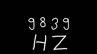 9839 hz
