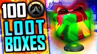OVERWATCH 100 CHRISTMAS LOOT BOX OPENING