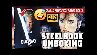 SUBWAY ★ QUE LA FORCE SOIT AVEC TOI !! 😅 UNBOXING STEELBOOK 4K UHD/BLU-RAY ESC! LUC BESSON!