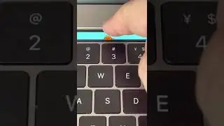 Macbook Pro Touchbar pet #Shorts