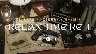 Relaxing RE 4 SAVE ROOM + RAIN ( Som para relaxar ♫ Music for Studying and Relaxing )