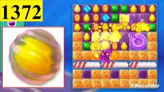 Candy Crush Soda Saga Level #1372 2 jelly cakes meets cascades #shorts