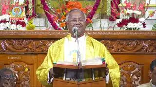 Tamil Sermon by Most Rev.F.Antonisamy, D.D., S.T.L. Bishop of Kumbakonam Poondi Madha Basilica