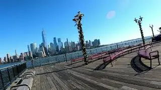 JERSEY CITY  WATERFRONT  NJ USA [ 4K]