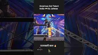 Rajasthani Boy Shocks America! 😱 Praveen Prajapat on America's Got Talent | India ka Jalwa 🇮🇳#agt