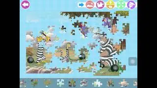 What is the title of this movie? playing Disney jigsaw Puzzles!