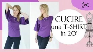 Cucire una TShirt DIY in 20'