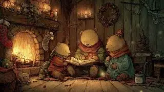 A Bear Family by the Winter Hearth | Gentle Celtic Storybook Ambience