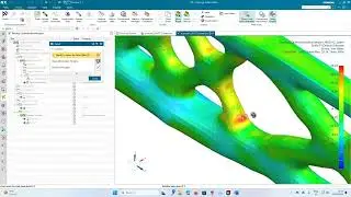 How to use NX2312 topology optimization, simple beam example.