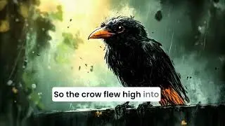 Crow and Eagle | English Story | Kids Story | Bedtime Story | Short Listening Stories |