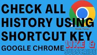 Как просмотреть историю в Google Chrome с помощью сочетания клавиш | Проверка истории браузера