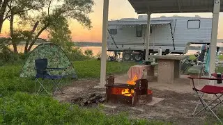 Camping at Copperas Creek Park, Comanche Texas!