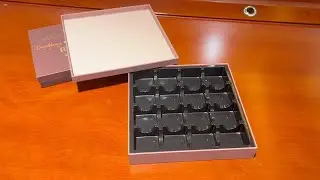 Custom two piece packaging box for chocolate