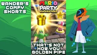 That's Not How You Golden Pipe! - Mario Party Superstars #Shorts