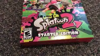 Splatoon 2 starter pack unboxing