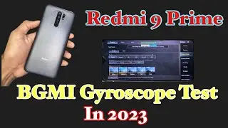 Redmi 9 Prime BGMI Test with FPS meter In 2023⚡️||@AdityaOG1184