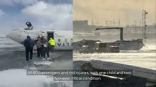 Another Plane Crash! Delta Airlines Flight 4819 Crash at Toronto Pearson International Airport