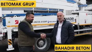 JUNJIN JXZ 38-416 HP BETON POMPASI FULL REVİZYON / BAHADIR BETONA HAYIRLI OLSUN