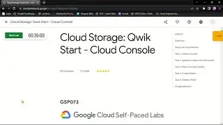 Cloud Storage: Qwik Start - Cloud Console || GSP073 || Solution