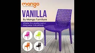 VANILLA by Mango Furniture | Timeless Comfort for Every Corner of Your Home #plasticfurniture