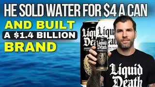 Гений, создавший канистры для воды Liquid Death за 4 доллара | История Liquid Death