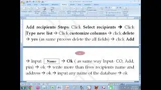 MS Word Mail Merge Tutorial | Create Letters for Multiple People | Bengali Full Explanation