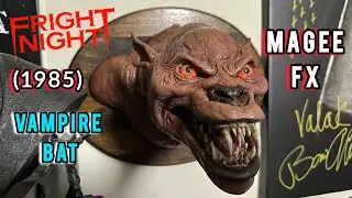 Patrick Magee FX: Fright Night (1985) Vampire Bat Wall Relief Review