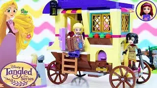 Lego Rapunzel's Traveling Caravan Disney Princess Build Kids Toys