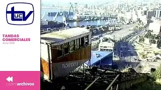 Tandas Comerciales Canal 13 @ 27, 28 y 29 de julio de 1998