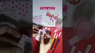 Diy Band-Aid cute letter gift 🩹💖