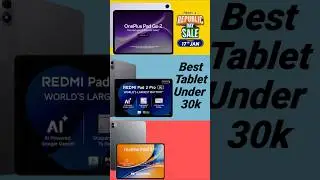 Realme Pad 3 vs Oneplus pad go 2 vs Redmi pad 2 pro#besttabunder30000