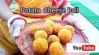 Cheesy  Potato Ball Recipe/Quick & easy Snack