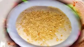 Mousse de gofio canario