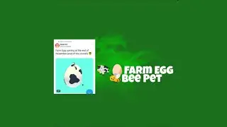 'Adopt Me' Update ☕(🐄🥚Farm Egg Update, and 🐝Bee pet Update)
