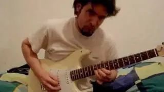 Atonal guitar lick