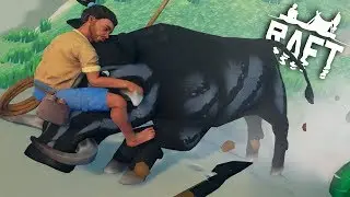 🐖 Raft WARTHOG HUNTS US DOWN!! Raft New Creature Update!! Raft Survival Multiplayer Gameplay S2Ep5