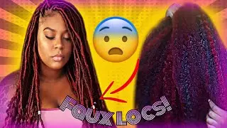 COMO FAZER FAUX LOCS COM JUMBO SOZINHA! (BOX BRAIDS)💁🏾‍♀️ TUTORIAL- por Ritha de Kassia 😱😱😱