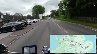 (Day 01,Part 02/05) Suffolk to Scotland via Wales, Isle of Skye 2025 - Royal Enfield Interceptor 650