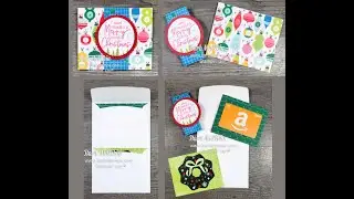 How to Create a Double Pocket Envelope Gift Card Holder