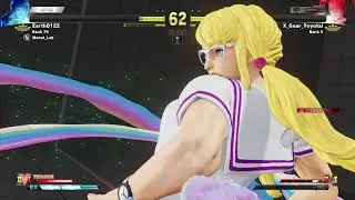 STREET FIGHTER V warlord menat vs r. mika