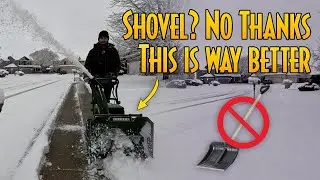 Is the Green Machine 62V Snow Blower the Best Choice for Your Driveway? Watch It in Action!