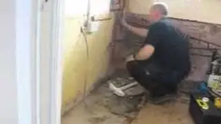 Fitted Kitchens - Plumber at Work