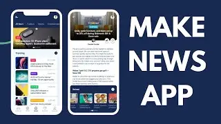 how to create news app for android || how to make news app without coding || News App Source code