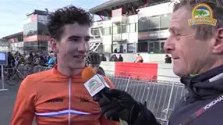 Interview met Tim van Dijke (Wereldbeker Zolder Veldrijden 2018 U23 Mannen)