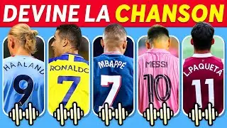 Devine la CHANSON et le MAILLOT du FOOTBALLEUR #2 👕🔊 Neymar, Messi, Mbapp&eacute;, Ronaldo, Haaland