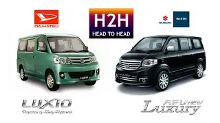 H2H #66 Daihatsu Luxio vs Suzuki APV (AT Version)