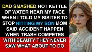 Dad Smashed A Hot Kettle Of Water Near My Face When I Told My Sister To Stop Hitting My Son