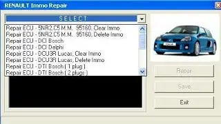 تعريف برنامج renault immo v1. 2