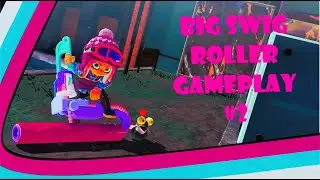 Big Swig Roller Gameplay #2 - Splatoon 3 | Anarchy Battle (SZ)