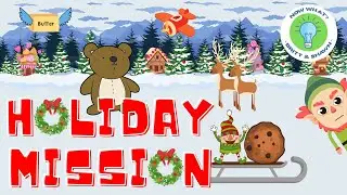 Holiday Mission - PE Games and Chase Games | Virtual Physical Education | Brain Breaks